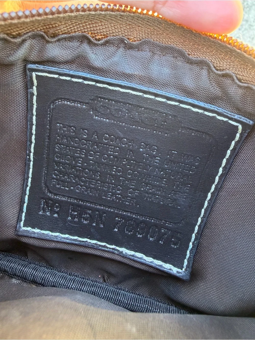 Coach classic wristlet